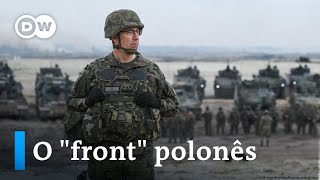 Pequena cidade polonesa se torna estratégica na guerra