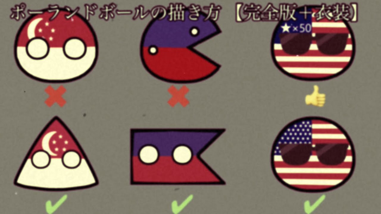 Как нарисовать Polandball [Полное издание + костюм]