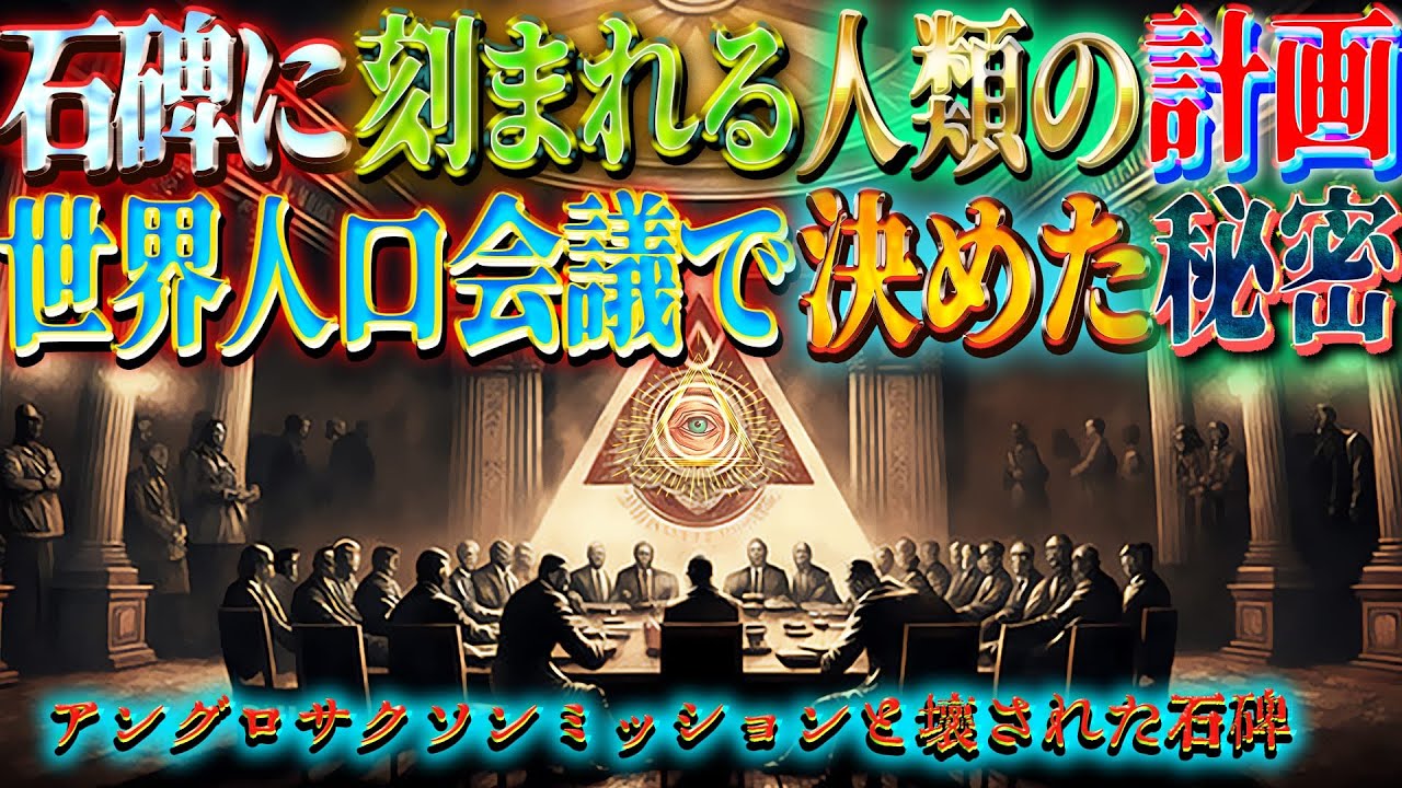 石碑に刻まれる人類の計画「ジョージア・ガイアストーン」と秘密の人口会議 YouTube