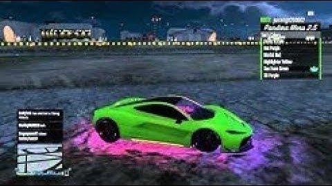 Pandora Menu 2.5 Gta 5 mods