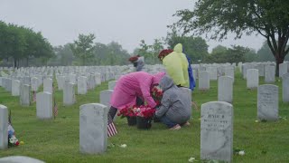 Memorial Day Flowers Foundation brought 200,000 flowers to Arlington National Cemetery