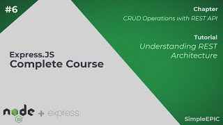 Express JS Complete Course #6 - Understanding REST Architecture