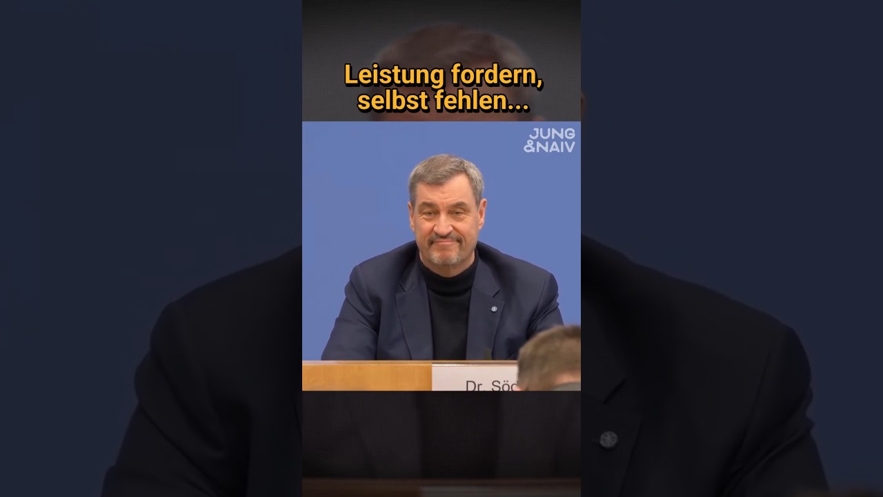 Leistung fordern, selbst fehlen