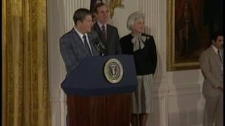 President Reagan’s Remarks at a Women Appointees Event on February 10, 1982