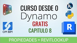 EXPLORANDO PROPIEDADES CON REVITLOOKUP +PYTHON | Curso Dynamo desde 0 # 8