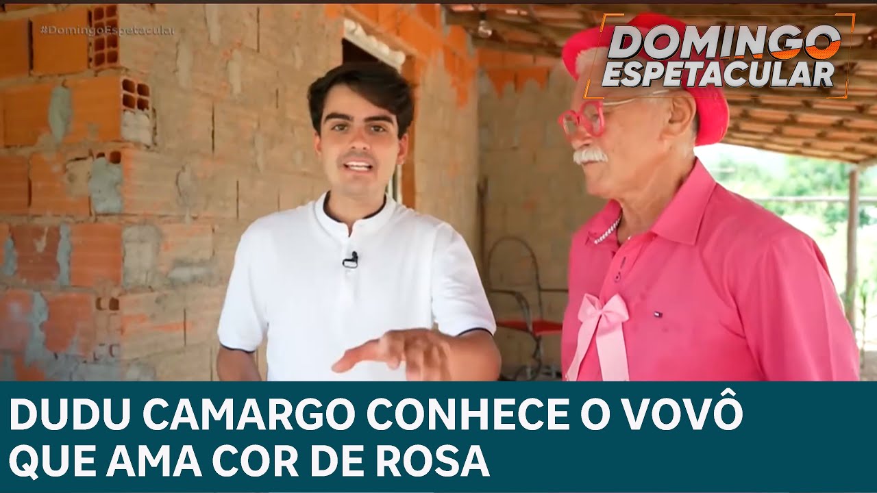 Dudu Camargo visita Minas Gerais para achar o vovô que vive no mundo-cor-de-rosa
