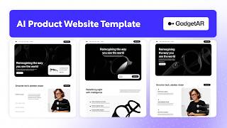 Ai Product Website Template Gadgetar - Brix Templates