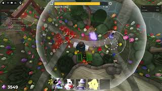 Flower Field Tower Heroes weekly challenge