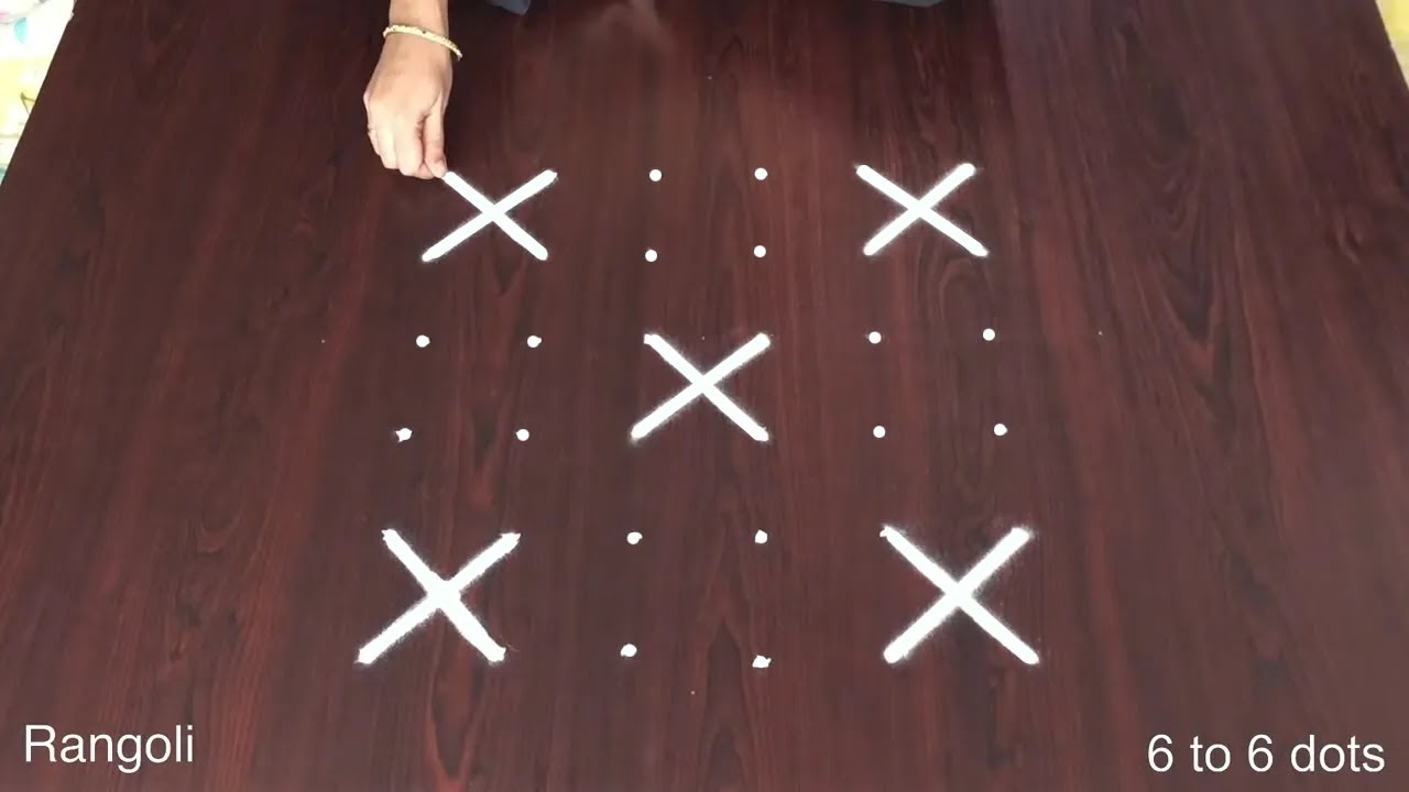 Pongal Festival 6 to 6 Easy Kolam