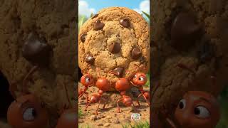 Ant's Teamwork Challenge  @KiddlooTvShorts  | Cute & Funny Cartoon Short 🐻✨ #Shorts