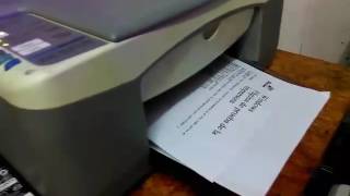 HP PSC 1410 all in one Impresora Multifuncional - YouTube