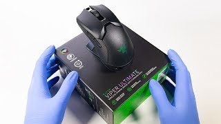 Razer Viper Ultimate Gaming Mouse Unboxing - Asmr