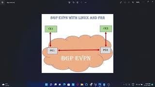 Bgp evpn with Linux and FRR | Hands on experience of networking | EVPN hands on with Linux and FRR screenshot 5