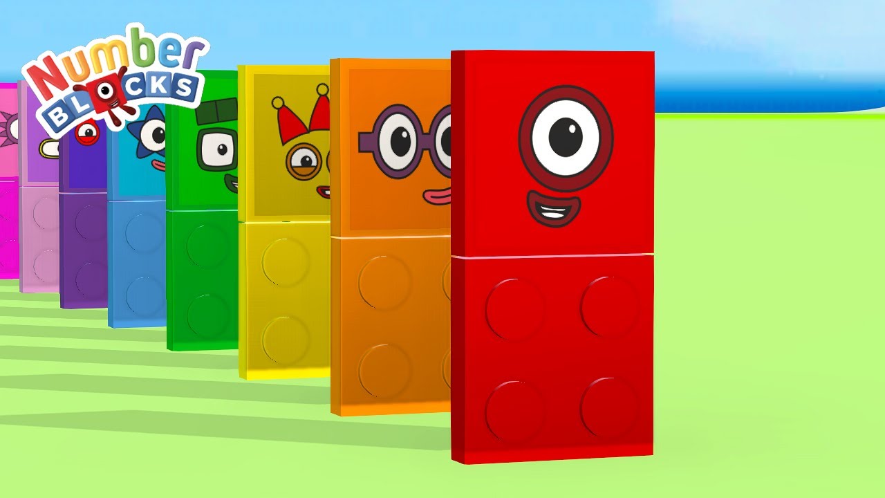 Learn Big Numbers with Numberblocks Cube Adventure Lego 1 to 100 | Super Fun Math for Kids! 🚀
