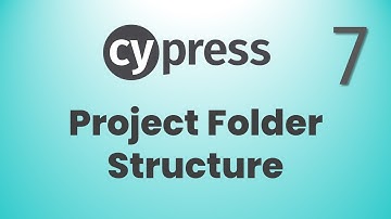 Part 7: Cypress Project Folder Structure | Visual Studio Code Editor