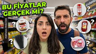 Portekiz’de 42,99€ ile Markete Girdik! Türkiye’den Pahalı mı?
