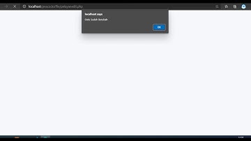 Vidio Demo Aplikasi Pemrograman Web