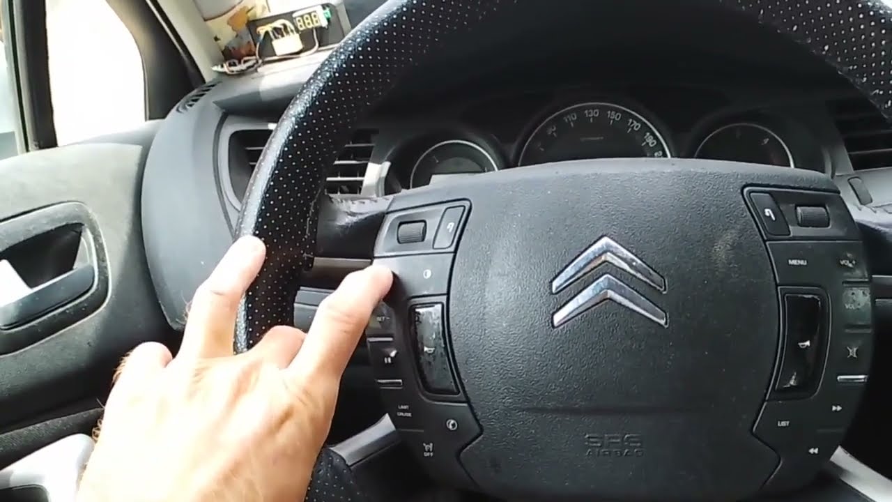 Проблема с круиз-контролем в Citroen C5 X7 (и способ её решения) (АНГЛИЙСКИЙ)