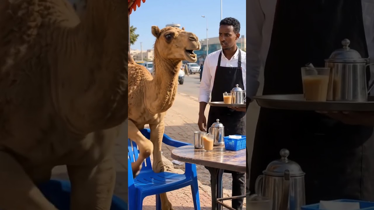 Geel shaah cabaya 🤯#somalia #qosol #geel #funny #comedy
