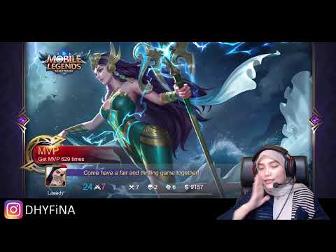 🔴[LIVE] Mobile Legends | Hii sobat !! @Dhyfina