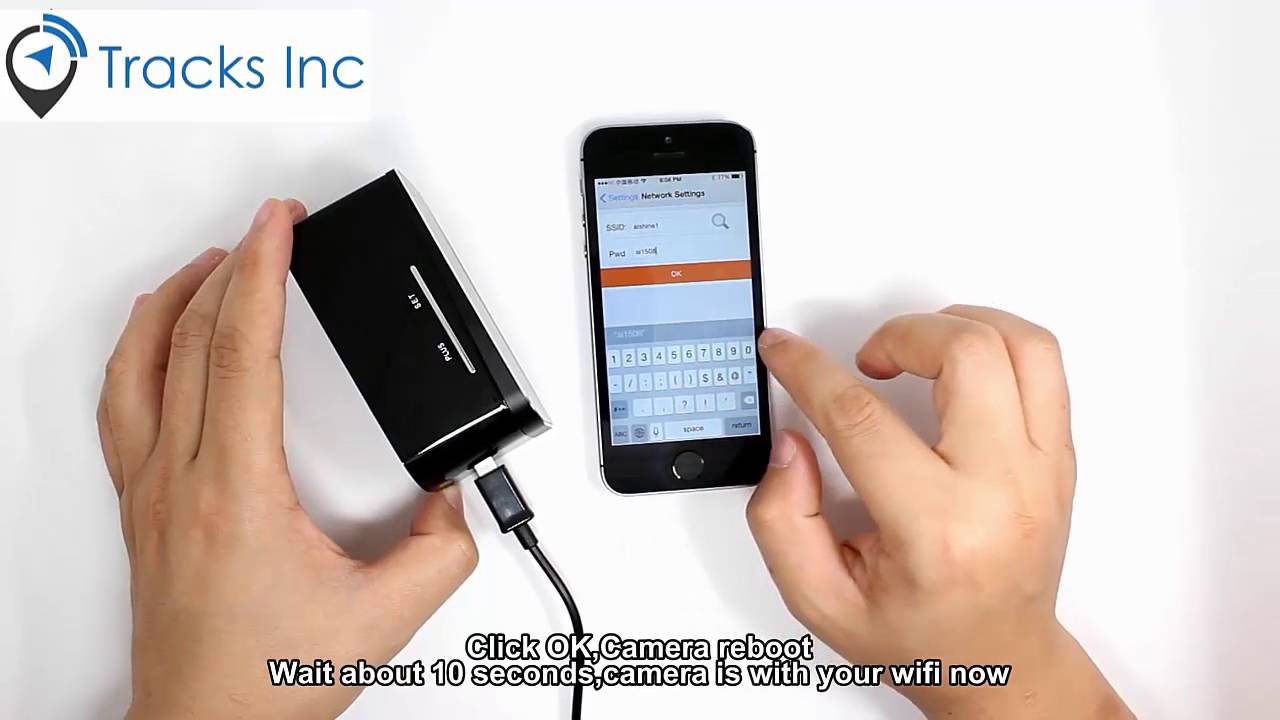 Spy Cam - HD 720P WiFi Table Clock Network Nanny Camera Mini Hidden IP Camera