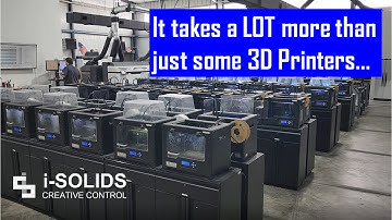 What it Takes to Run an Industrial 3D Print Farm