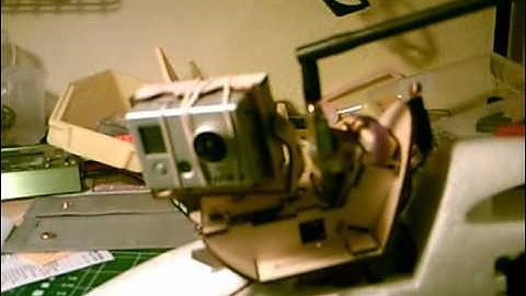 GoPro Hero Pan/Tilt Test for my EasyStar FPV