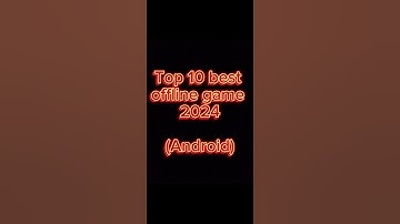 Top 10 best offline games for ( Android ) | #androidgames #games #offlinegames #top10offlinegames