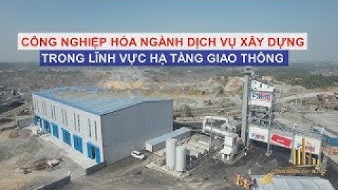 TỔ HỢP NHÀ MÁY SẢN XUẤT BÊ TÔNG NHỰA NÓNG VỚI QUY TRÌNH KHÉP KÍN