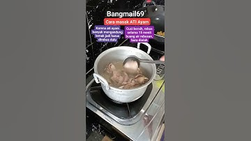 Thumbnail of Mudah‼️cara memasak ATI ayam #music #tips #shortyoutube #fyp #trendingshorts