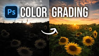 How to COLOR GRADE a Raw Photo in Photoshop screenshot 3