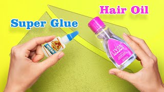 Easy Way to Repair Broken Glass | Amazing Superglue Use