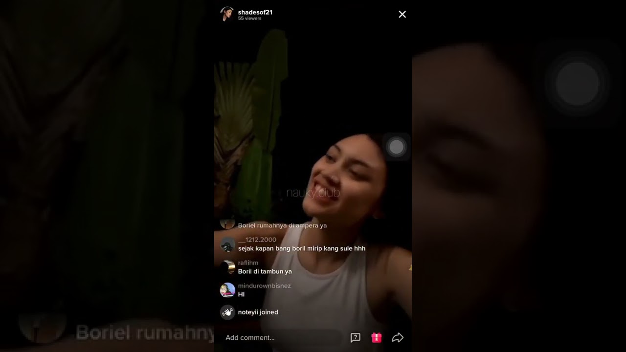 Live rizky febian & naura 03 april 2021 / 1