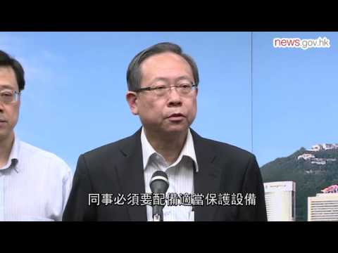 黎棟國籲集會人士離開 (27.9.2014)