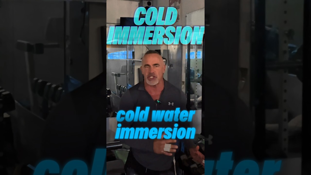 Why You Shouldn’t Do Cold Water Immersion Right After a Workout #coldplunge #workout #health#muscle