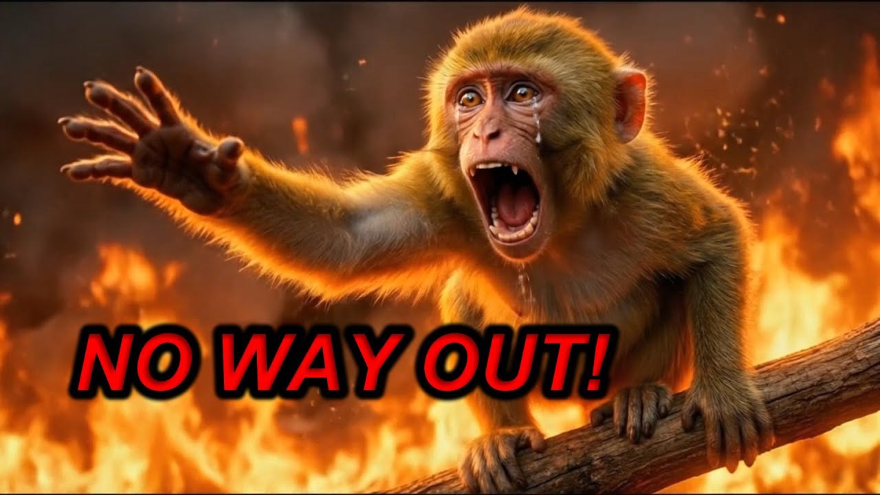 NO WAY OUT | FOREST FIRE ESCAPE | KIDS MORAL STORY IN ENGLISH