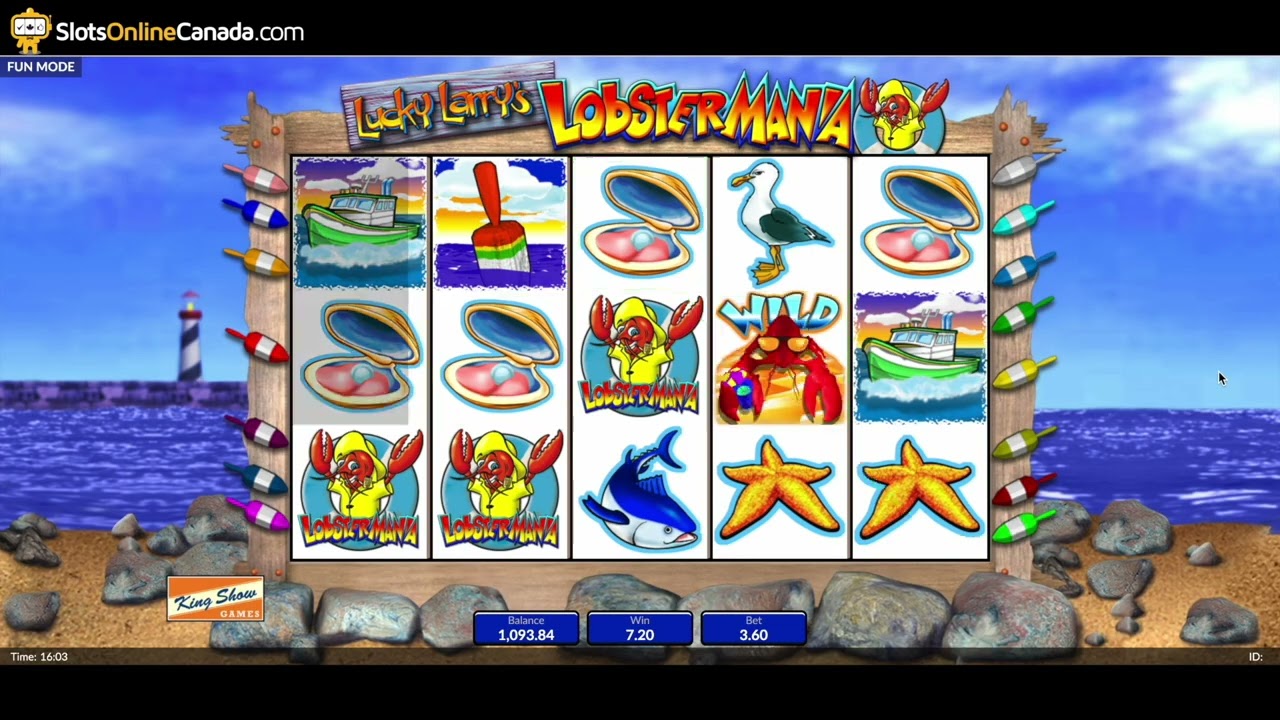 Lucky Larry's Lobster Mania - Bonus feature session