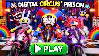 DIGITAL CIRCUS Prison: Can I Outrun the GIANT ROOK TRAPS today? #roblox #obby