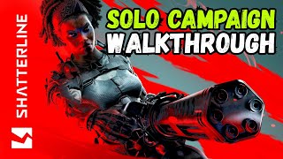 Shatterline: FULL GAME - Solo Campaign Walkthrough No Commentary #shatterlinegame