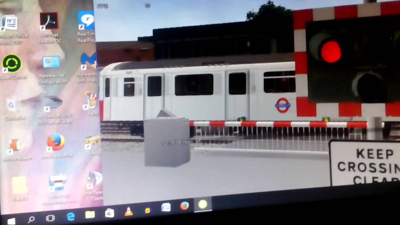 Open Rails Uk Open Rails: British Level Crossing + London Underground D78 ...