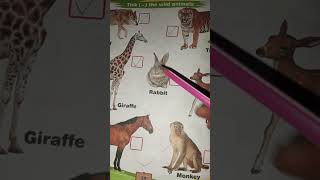 tick the wild animals. #kindergarten #kidsvideos #kid #kidsknowledgevideos