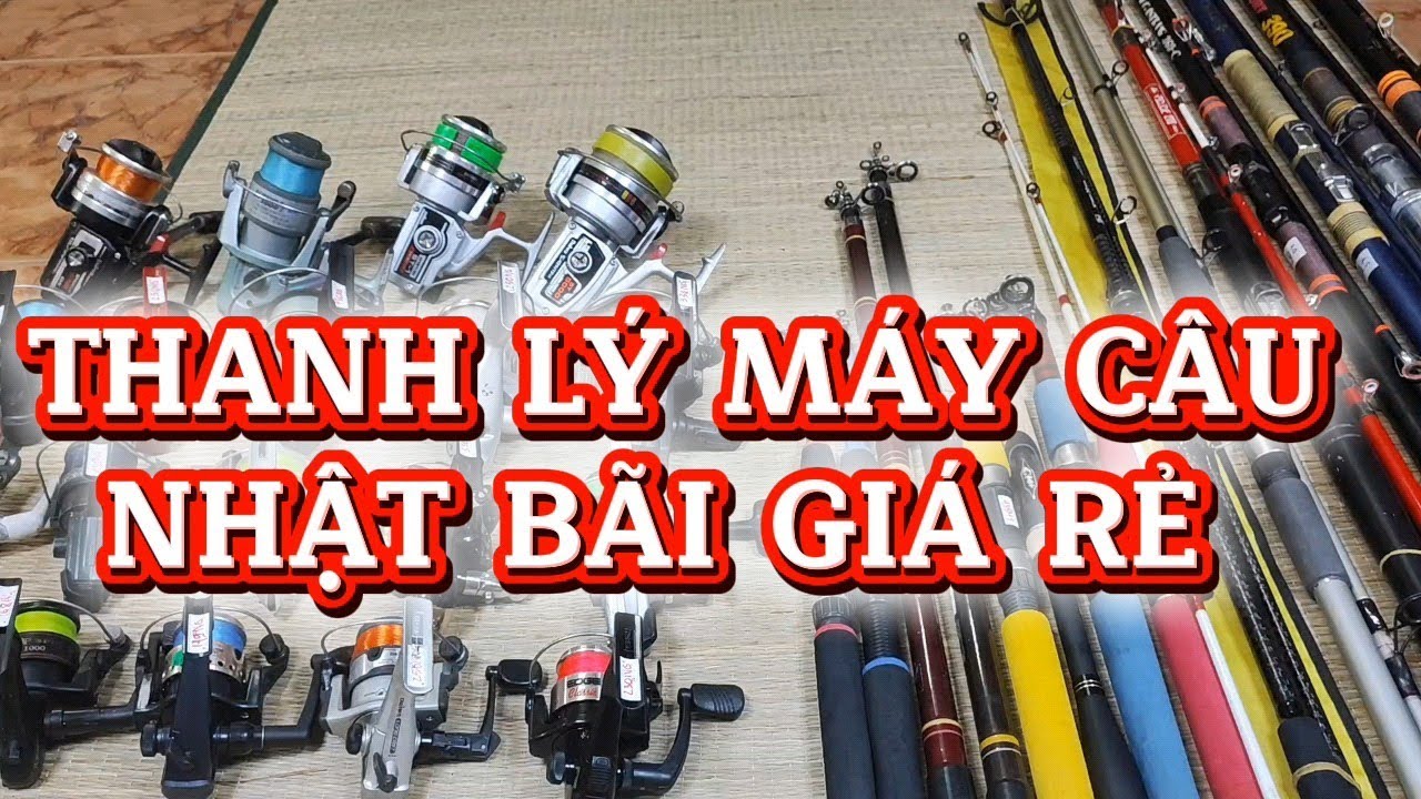 VD 1649:Xả Lô Máy Câu Nhật Mới🔥Cần Rút Mini 1m8 - 2m4🔥Cần Lure #Daiwa PhanTom 3m2🔥Cần 3 Khúc Phíp JP