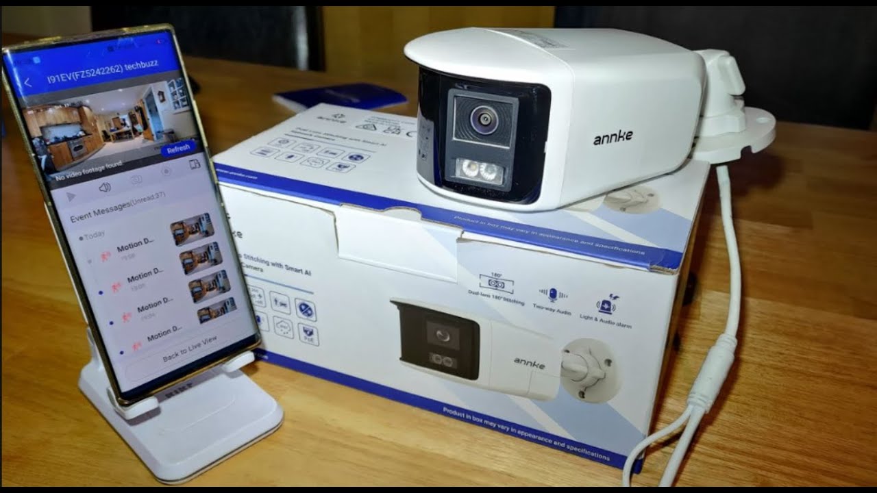 annke FCD800 - 8MP UHD Dual-Lens Outdoor PoE Security Camera ( 191EV) review 