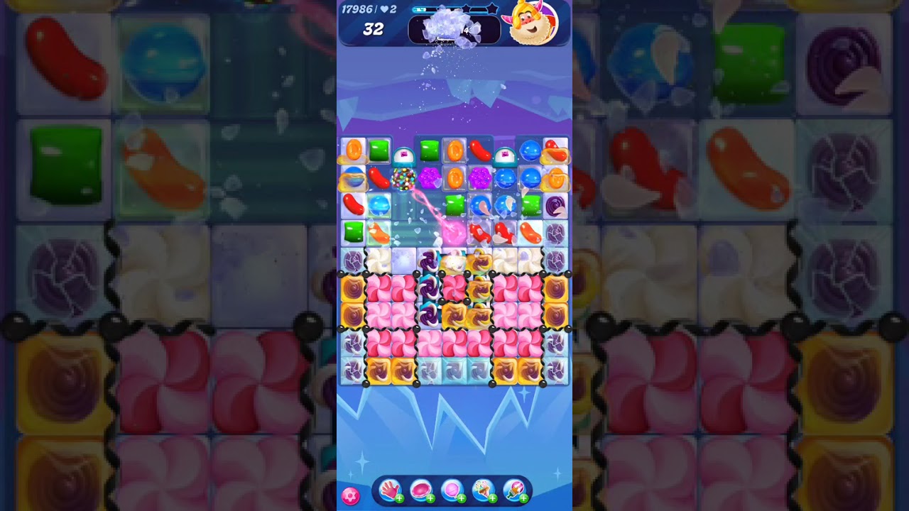 Candy Crush Saga Level 17985 - 17987 ( triple hard )