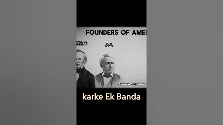 PEOPLE WHO MADE AMERICA.. Ft.: Abhishek Kar