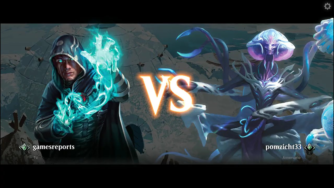 MAGIC ONLINE PARTITA CLASSIFICATA MAZZO ROSSO VELOCE VITTORIA LIVELLO PLATINO 1/2