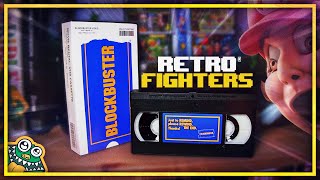 Retro Fighters Blockbuster Mini VHS 📼 Switch Game Case - Unboxing and Overview