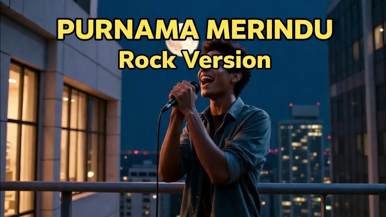 PURNAMA MERINDU - Siti Nurhaliza Cover Rock Version | Purnama Merindu Versi Rock|LIrik