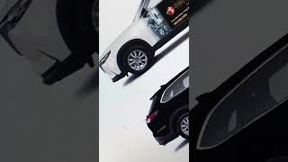 vehicle wrap design for Mazda and Tesla. construction fleet