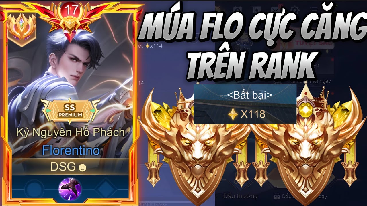 Một Đêm Múa Flo Cực Căng Trên Rank 118*